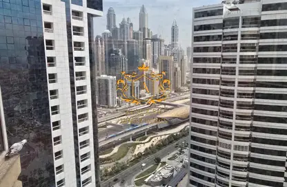 شقة - غرفة نوم - 2 حمامات للايجار في بوابة دبي الجديدة 1 - (JLT) مجمع Q - أبراج بحيرات الجميرا - دبي