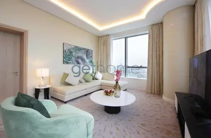 Apartment - 1 Bedroom - 2 Bathrooms for rent in The Palm Tower - Palm Jumeirah - Dubai