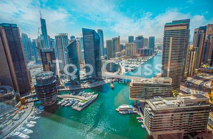 Apartment - 1 Bedroom - 2 Bathrooms for rent in Bay Central Tower Central - Bay Central - Dubai Marina - Dubai