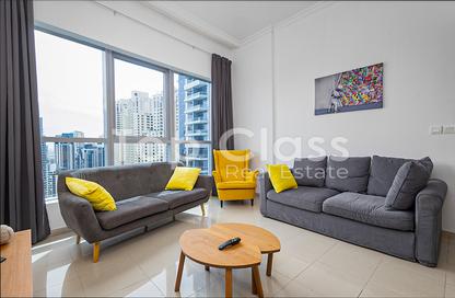 Apartment - 1 Bedroom - 2 Bathrooms for rent in Bay Central Tower Central - Bay Central - Dubai Marina - Dubai