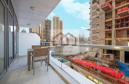 Apartment - Studio - 1 Bathroom for rent in West Wharf - Business Bay - Dubai