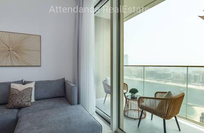 Apartment - 1 Bedroom - 1 Bathroom for sale in Grand Bleu Tower 1 - EMAAR Beachfront - Dubai Harbour - Dubai