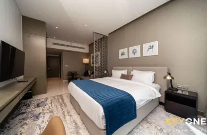 Apartment - Studio - 1 Bathroom for rent in Damac Maison Prive - Business Bay - Dubai