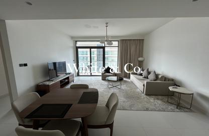 Apartment - 1 - 1 for rent in Marina Vista Tower 1 - Marina Vista - Emaar Beachfront - Dubai Harbour - Dubai