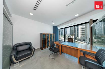 Office Space - Studio - 1 Bathroom for rent in The Prime Tower - Business Bay - Dubai