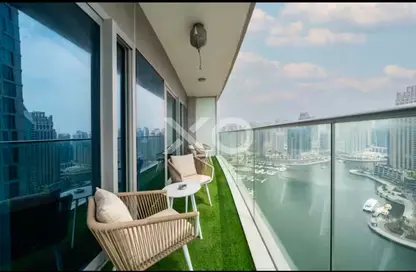 Apartment - 1 Bedroom - 1 Bathroom for rent in Damac Heights - Dubai Marina - Dubai