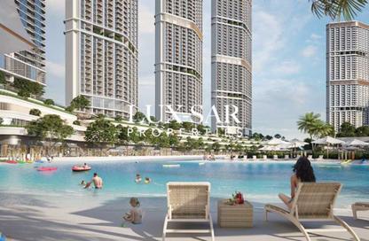 Apartment - 1 - 2 for sale in 340 Riverside Crescent - Sobha Hartland II - Bukadra - Dubai