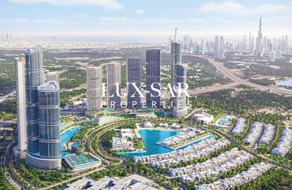 Apartment - 1 - 2 for sale in 340 Riverside Crescent - Sobha Hartland II - Bukadra - Dubai