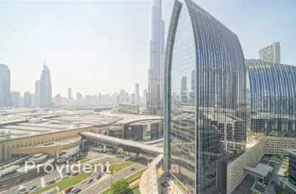 شقة - غرفة نوم - 2 حمامات للايجار في جادة كمبينسكي - وسط مدينة دبي - دبي