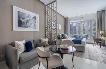 Apartment - 1 Bathroom for rent in Damac Maison Prive - Business Bay - Dubai Apartment - 1 Bathroom for rent in Damac Maison Prive - Business Bay - Dubai