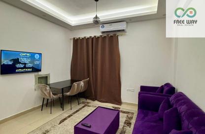 Apartment - 1 - 1 for rent in Corniche Tower - Ajman Corniche Road - Ajman