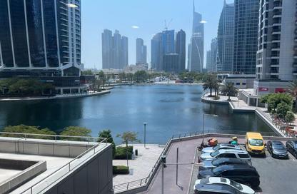 مكتب - استوديو - 2 حمامات للايجار في وان ليك بلازا - (JLT) مجمع T - أبراج بحيرات الجميرا - دبي