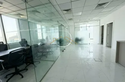 Office Space - Studio - 1 Bathroom for rent in The Prism - Business Bay - Dubai