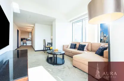 شقة - غرفة نوم - 2 حمامات للبيع في جي دبليو ماريوت هوتيل مارينا - دبي مارينا - دبي