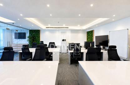Office Space - Studio - 1 for rent in Churchill Executive Tower - Churchill Towers - Business Bay - Dubai