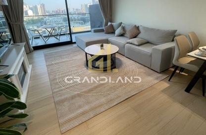 Apartment - 1 - 2 for rent in Binghatti Corner - District 10 - Jumeirah Village Circle - Dubai