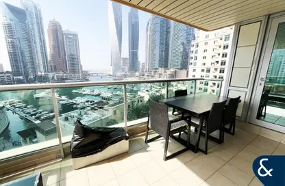 Apartment - 2 Bedrooms - 3 Bathrooms for sale in Al Yass Tower - Emaar 6 Towers - Dubai Marina - Dubai