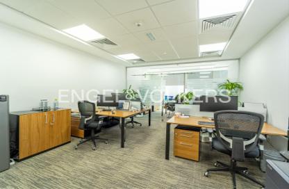 Office Space - Studio - 1 Bathroom for rent in South Tower - Emirates Financial Towers - DIFC - Dubai