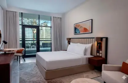 شقة - 1 حمام للبيع في برج دولفين - الخليج التجاري - دبي