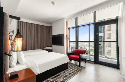 Apartment - 1 Bathroom for sale in Dolphin Tower - Business Bay - Dubai