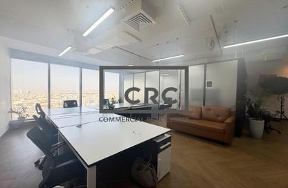 Office Space - Studio - 1 Bathroom for rent in I Rise Tower - Barsha Heights (Tecom) - Dubai