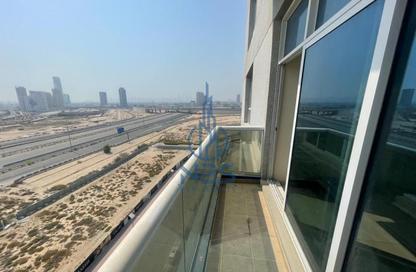 شقة - غرفة نوم - 2 حمامات للايجار في برج الأبطال 1 - أبراج الأبطال - مدينة دبي الرياضية - دبي