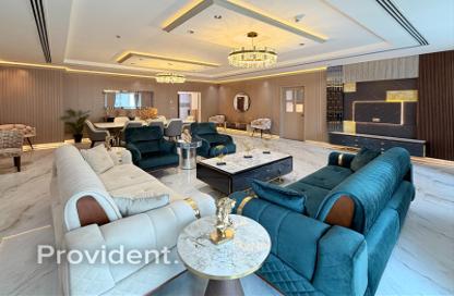 Apartment - 4 Bedrooms - 4 Bathrooms for rent in Elite Residence - Dubai Marina - Dubai