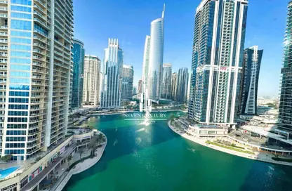 شقة - غرفة نوم - 2 حمامات للايجار في ليك سايد ريزيدنس - (JLT) مجمع A - أبراج بحيرات الجميرا - دبي