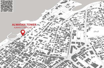 Apartment - 2 - 3 for sale in Al Watan Tower - Ajman Corniche Road - Ajman Apartment - 2 - 3 for sale in Al Watan Tower - Ajman Corniche Road - Ajman