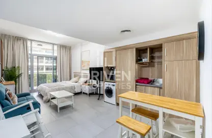 Apartment - Studio - 1 Bathroom for rent in Shamal Waves - District 14 - Jumeirah Village Circle - Dubai
