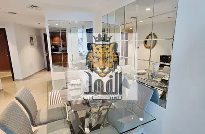 شقة - 2 غرف نوم - 3 حمامات للايجار في مساكن كورنيش عجمان - طريق كورنيش عجمان - عجمان