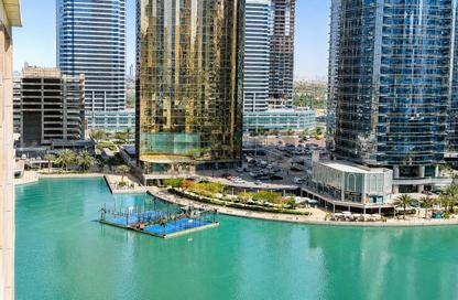 Apartment - 2 Bedrooms - 3 Bathrooms for rent in Al Shera Tower - JLT Cluster E - Jumeirah Lake Towers - Dubai