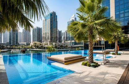 Apartment - 3 - 4 for rent in No.9 - Dubai Marina - Dubai