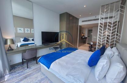 Apartment - Studio - 1 Bathroom for rent in Damac Maison Prive A - Damac Maison Prive - Business Bay - Dubai