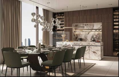 Apartment - 2 - 3 for sale in Aeternitas Tower - Dubai Marina - Dubai