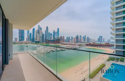 Apartment - 3 Bedrooms - 3 Bathrooms for rent in Beach Mansion Tower 2 - Beach Mansion - Emaar Beachfront - Dubai Harbour - Dubai