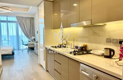 Apartment - Studio - 1 Bathroom for rent in Farhad Azizi Residence - Al Jaddaf - Dubai