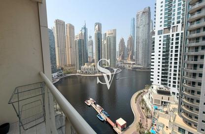 Apartment - Studio - 1 Bathroom for rent in Marina View Tower A - Marina View - Dubai Marina - Dubai