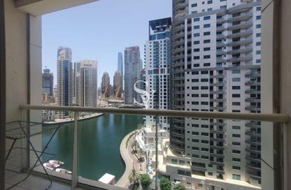 Apartment - Studio - 1 Bathroom for rent in Marina View Tower A - Marina View - Dubai Marina - Dubai