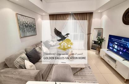 Apartment - 2 Bedrooms - 2 Bathrooms for rent in Al Waha Residence - Al Khan - Sharjah