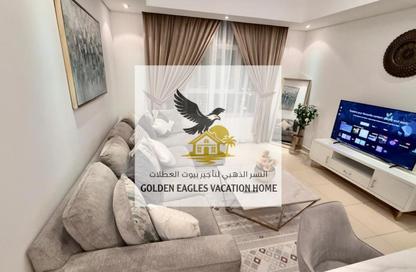 Apartment - 2 Bedrooms - 2 Bathrooms for rent in Al Waha Residence - Al Khan - Sharjah Apartment - 2 Bedrooms - 2 Bathrooms for rent in Al Waha Residence - Al Khan - Sharjah