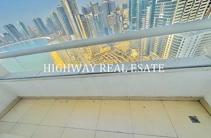 Apartment - 1 - 2 for rent in Al Waha Residence - Al Khan - Sharjah