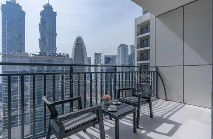 شقة - غرفة نوم - 1 حمام للايجار في برج زادا - الخليج التجاري - دبي