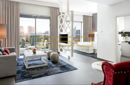 النزل و الشقق الفندقية - غرفة نوم - 2 حمامات للبيع في فندق تي اف جي وان - دبي مارينا - دبي