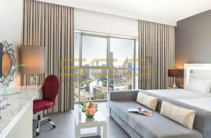 النزل و الشقق الفندقية - غرفة نوم - 2 حمامات للبيع في فندق تي اف جي وان - دبي مارينا - دبي