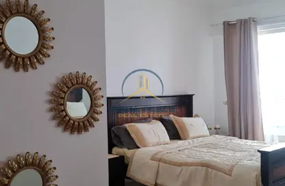 Apartment - 1 Bedroom - 2 Bathrooms for rent in Manchester Tower - Dubai Marina - Dubai