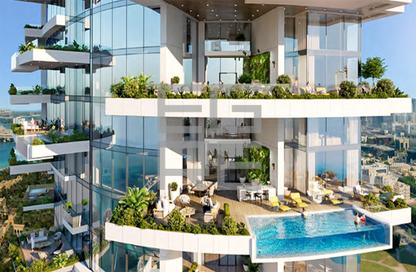 Apartment - 1 Bedroom - 2 Bathrooms for sale in Cavalli Casa Tower - Dubai Media City - Dubai Apartment - 1 Bedroom - 2 Bathrooms for sale in Cavalli Casa Tower - Dubai Media City - Dubai
