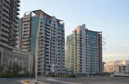 Apartment - 1 Bedroom - 2 Bathrooms for rent in Hub Canal 1 - Hub-Golf Towers - Dubai Sports City - Dubai