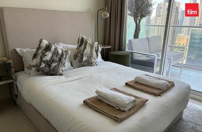 Apartment - 1 - 1 for rent in Vera Residences - Business Bay - Dubai