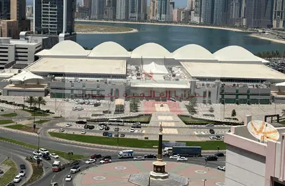 شقة - غرفة نوم - 2 حمامات للايجار في شارع التعاون الجديد - التعاون - الشارقة